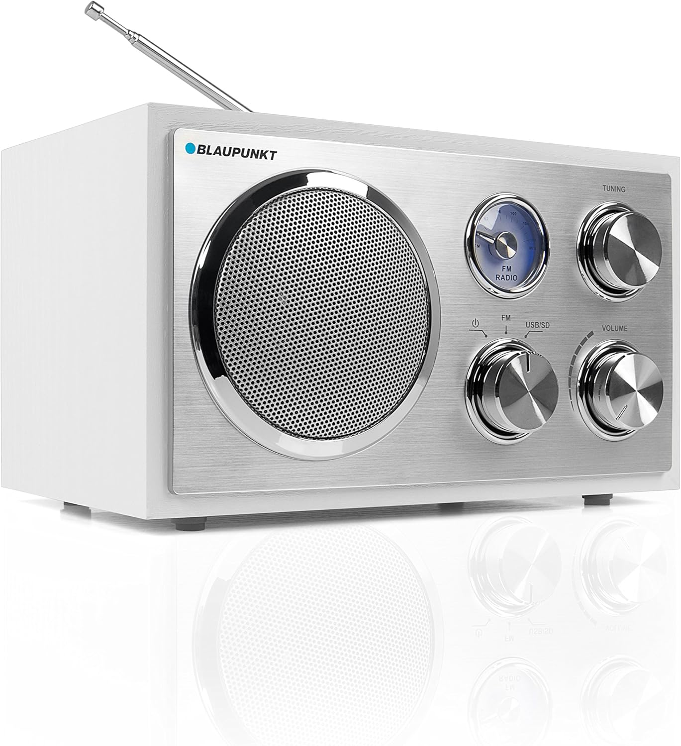 super RETRO FM network radio UKW Blaupunkt SD USB RXN19 two colors 3W