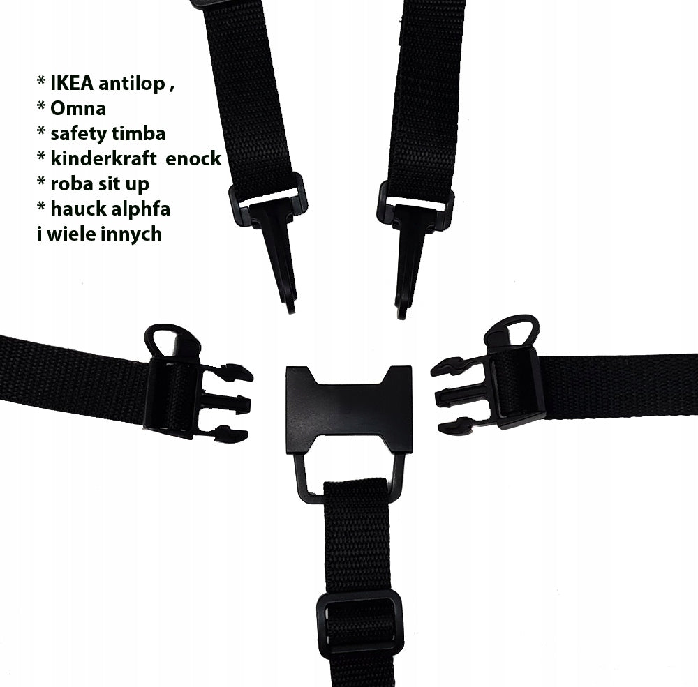 suspenders belts fit enock, timba, alpha, sit upII, antilop replacement EAN (GTIN) 5906236510007