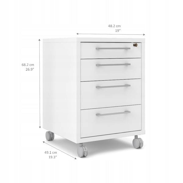 Schrank Prima 4, weiß 