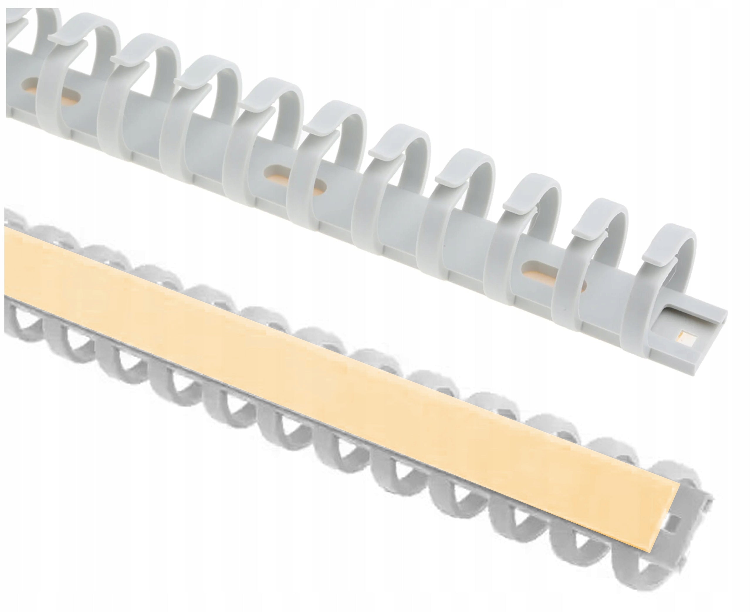 tehalit.VK 20 Elastic comb channel 21x23 self-adhesive L2222 0,5m
