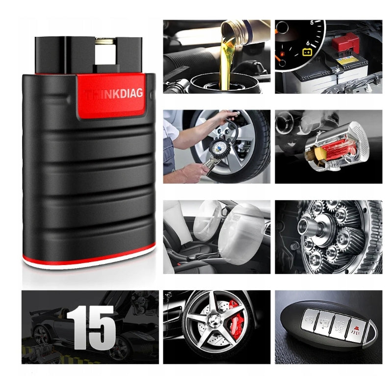 tester Diagnostic interface Thinkcar THINKDIAG FULL OBD II license year