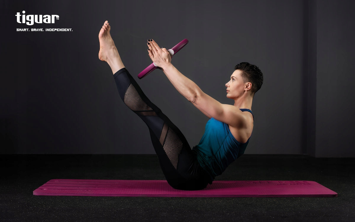 tiguar yoga basis yoga mat - graphite 183 x 60 cm Manufacturer code 7035157259011