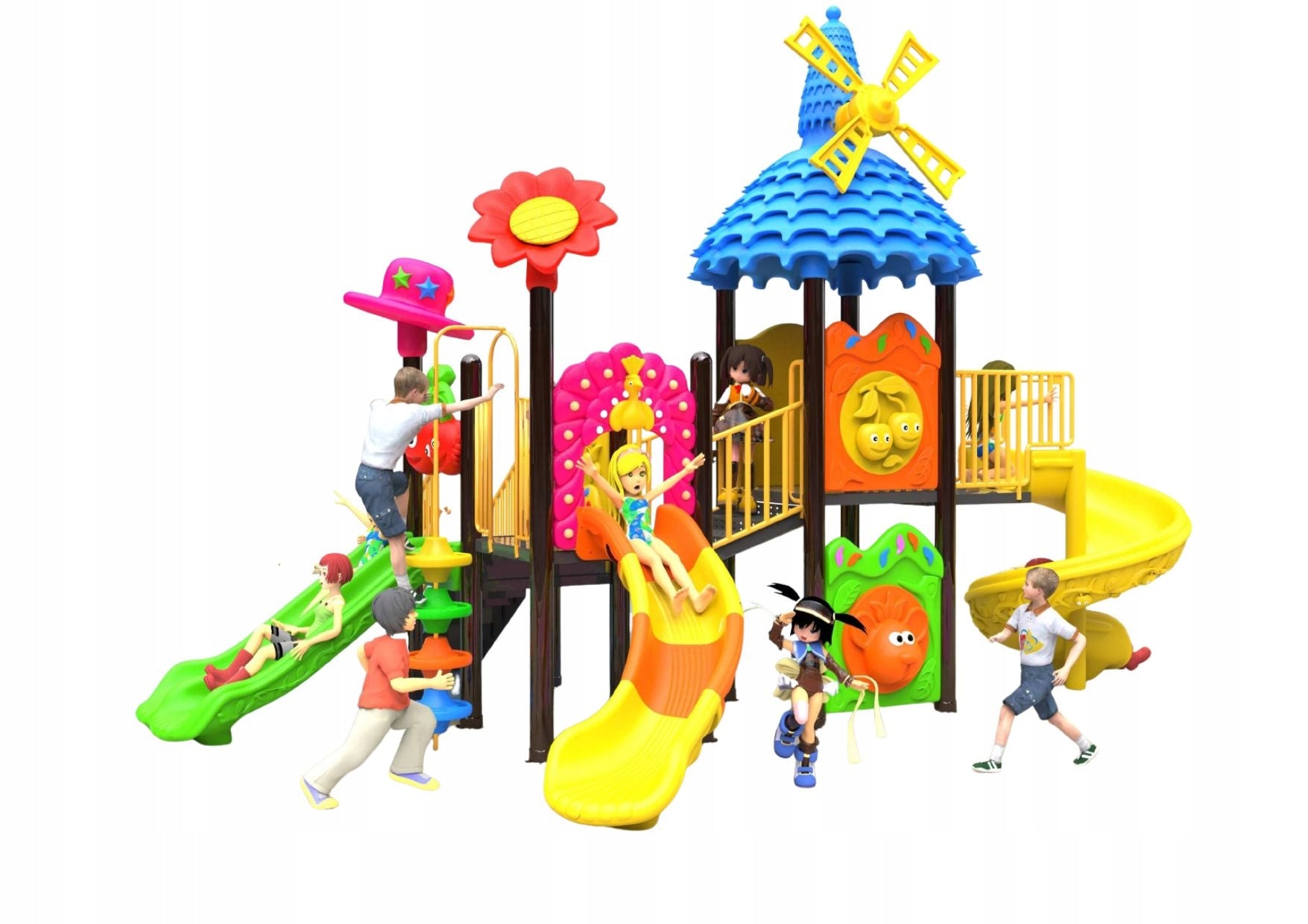 toys square for children – slide|certificate PN-EN 1176