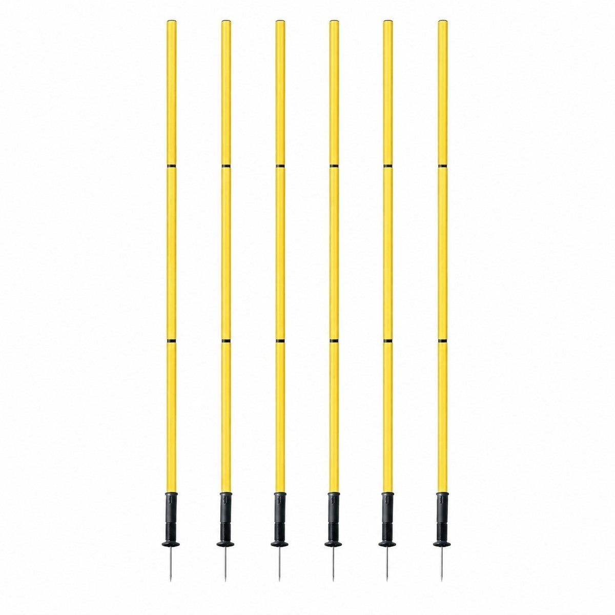 training poles set Spring ground stake