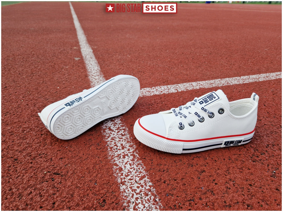 Sportschuhe für Mädchen und Jungen Big Star, weiß 