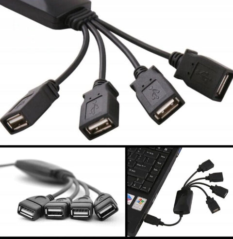 usb hub 3 ports on cable black Manufacturer code 7B-8A-111
