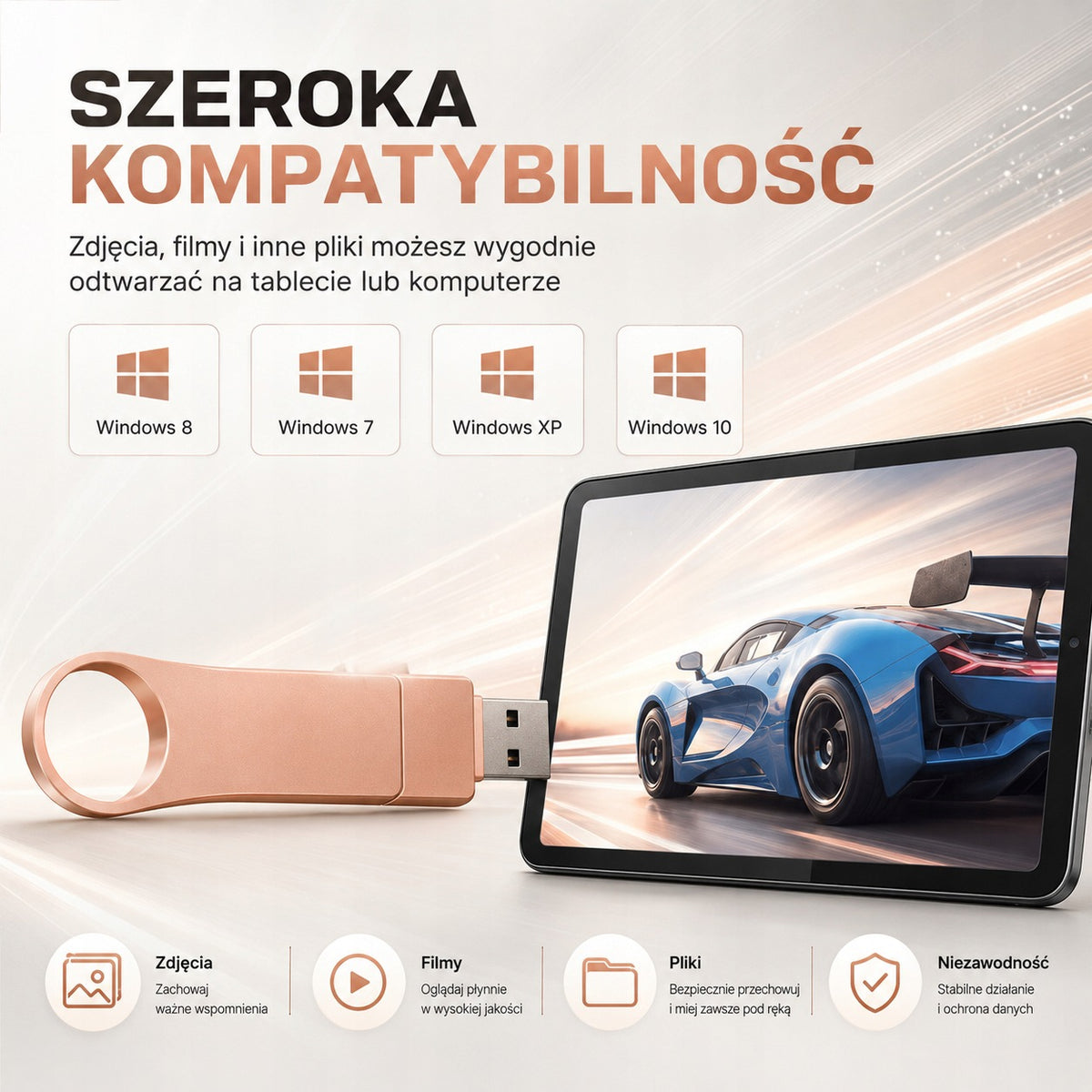 veorkide 512GB 4in1 Rotary MFi Lightning USB C Micro USB PC OTG Manufacturer code VK-03
