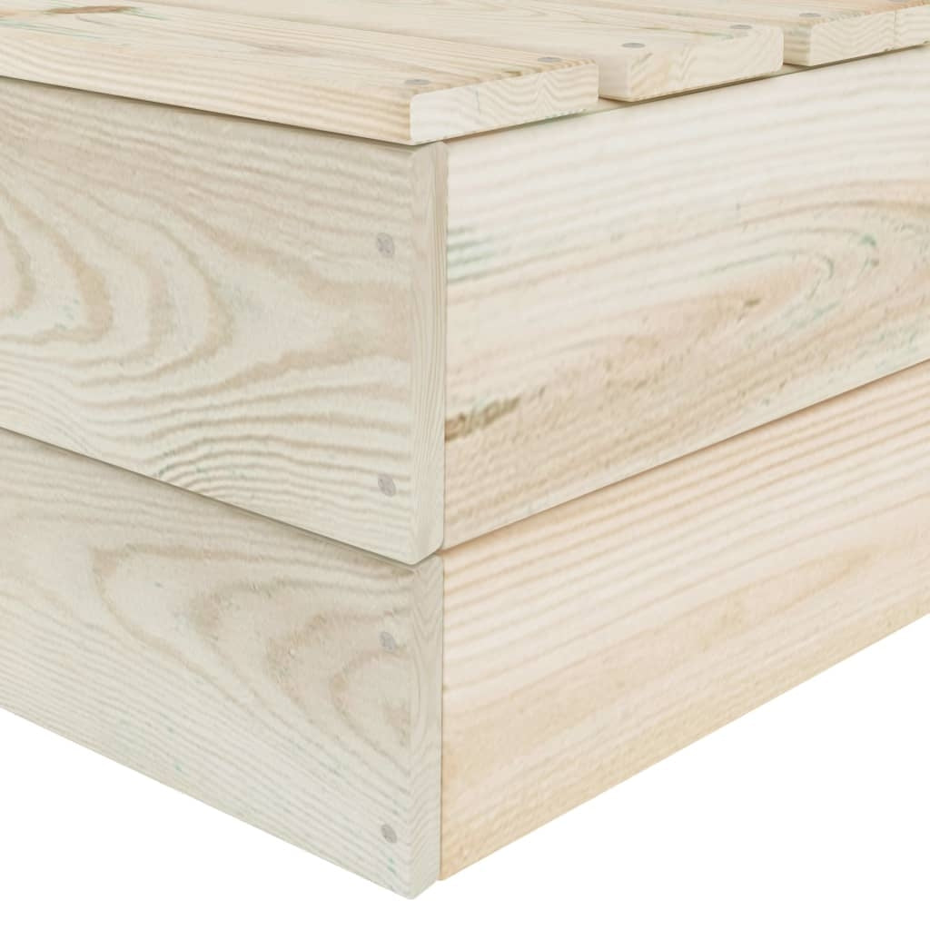 vidaXL 5-piece set of furniture from pallets for the garden, impregnated spruce For couch set