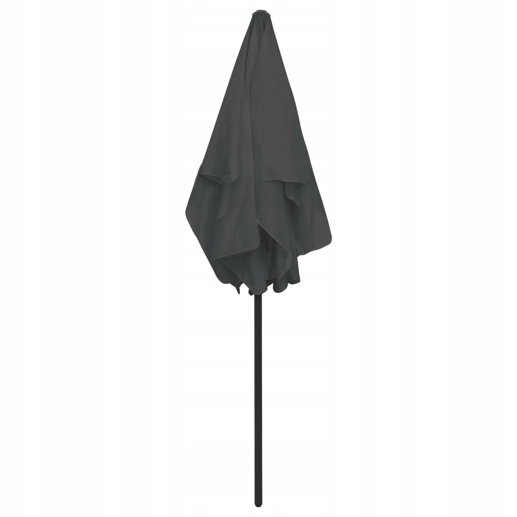 vidaXL Beach umbrella, anthracite, 180x120 cm Manufacturer code 314721