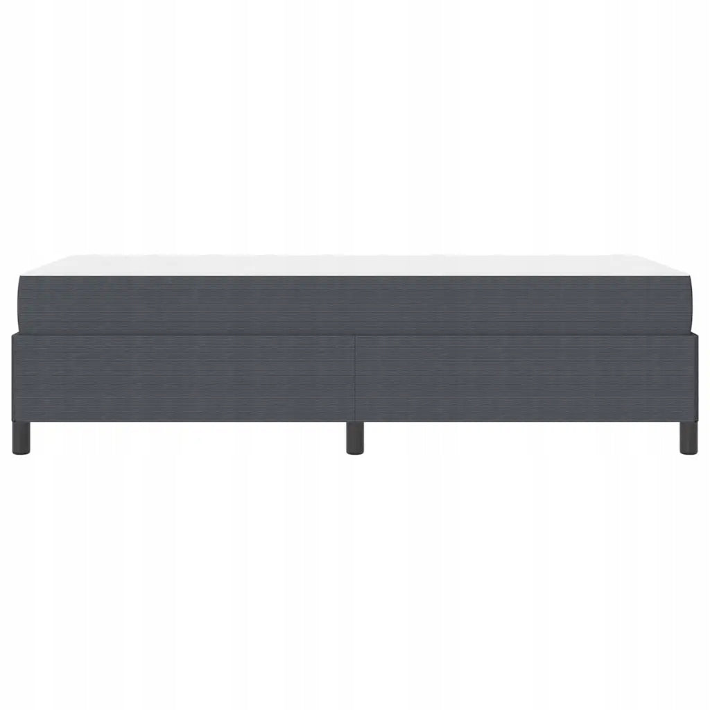 vidaXL Bed frame with mattress Dark grey 100 x 200 cm fabric EAN (GTIN) 8721288272034