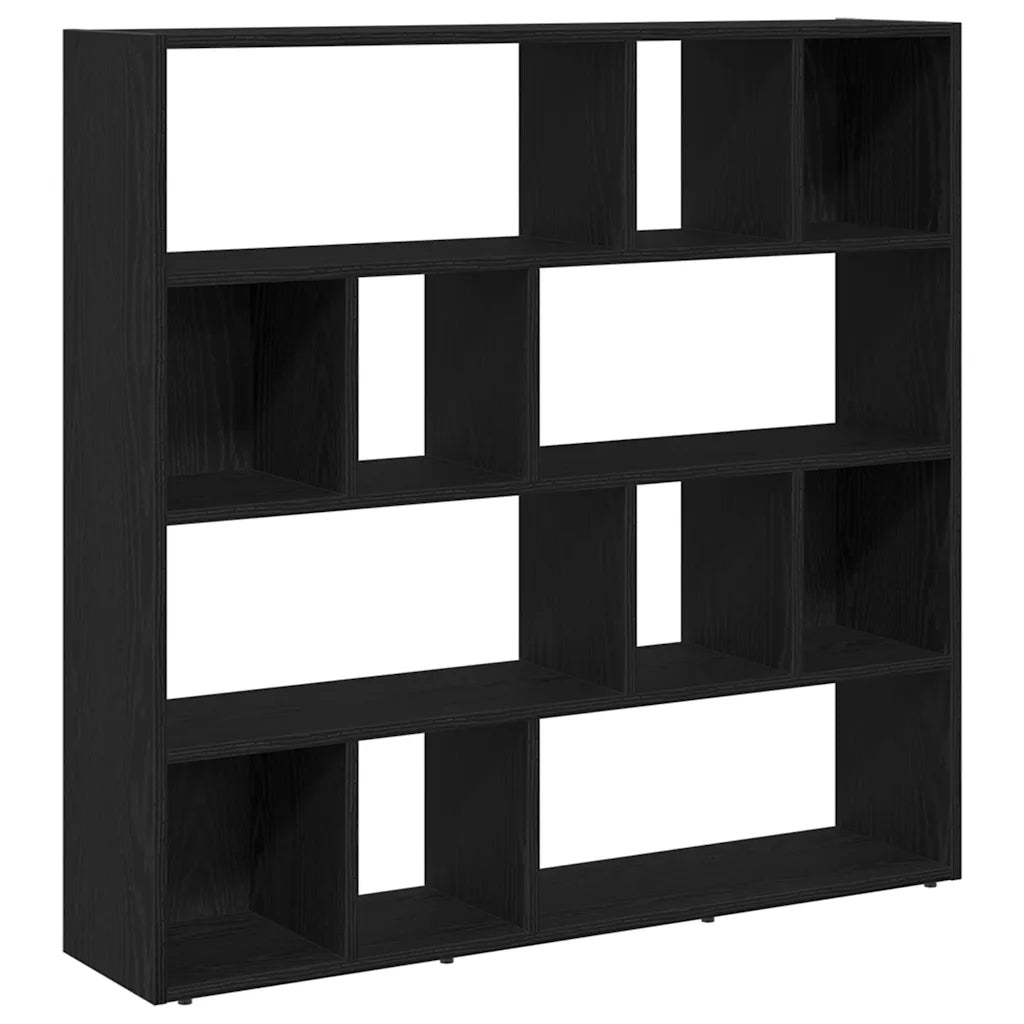 vidaXL Bookcase/partition, black oak, 105x24x102 cm Brand VidaXL