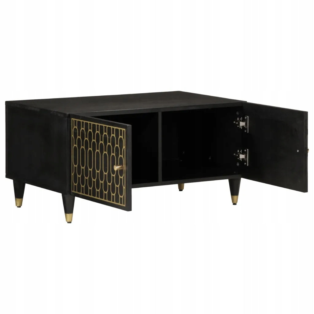 vidaXL Coffee table, 80x50x40 cm, solid mango wood Brand VidaXL
