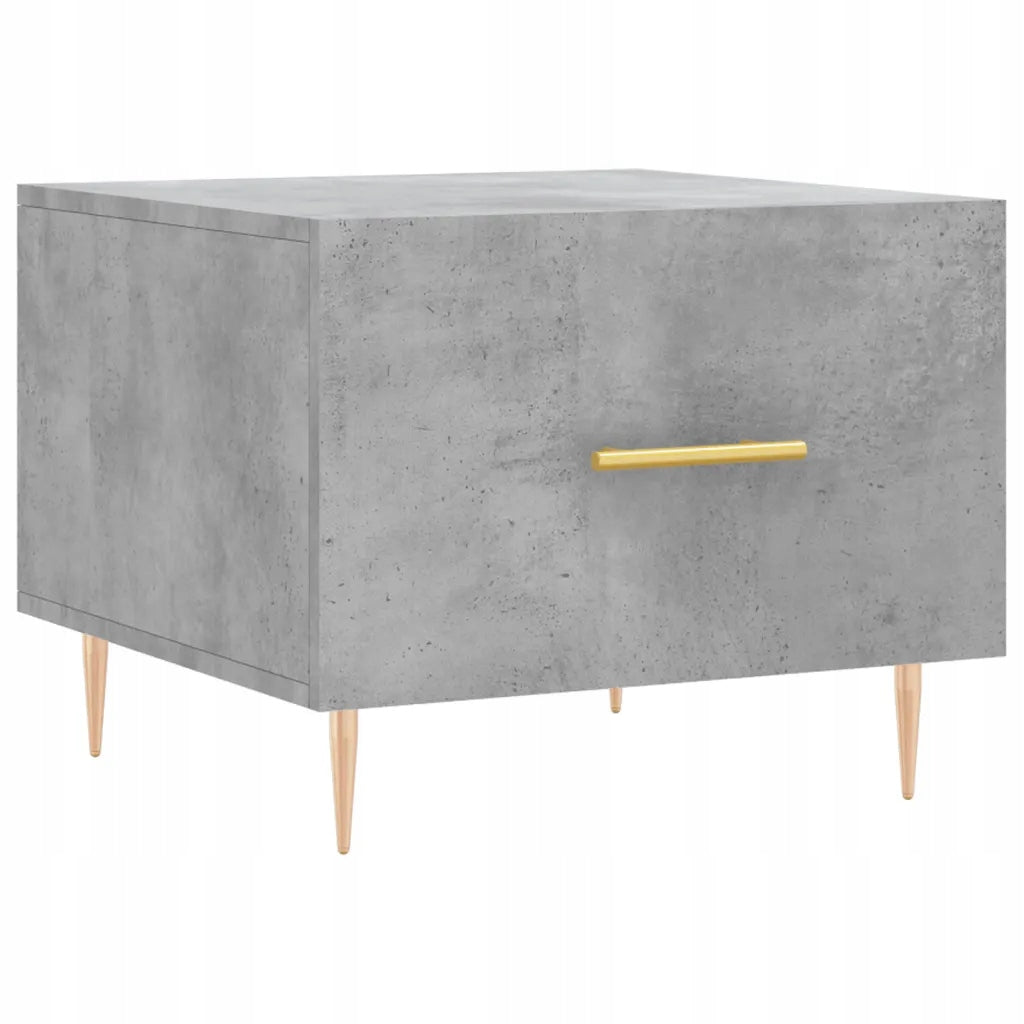 vidaXL Coffee tables, 2 pcs, grey concrete, 50x50x40 cm Kind Other