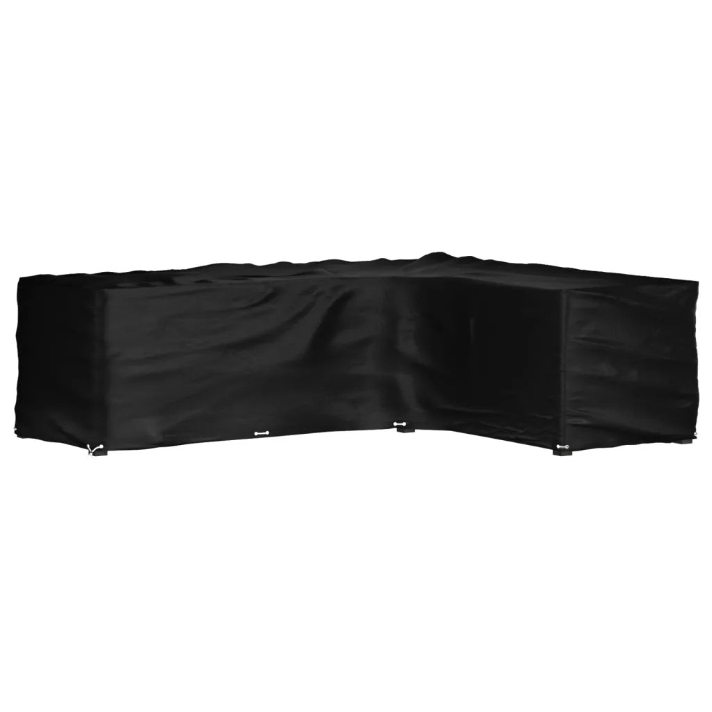 vidaXL Cover for corner garden furniture, 18 mesh, 285x220x80 cm