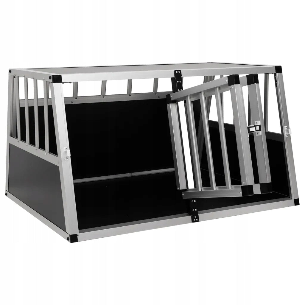 vidaXL Dog cage with double doors, 89 x 69 x 50 cm Dog size big dog