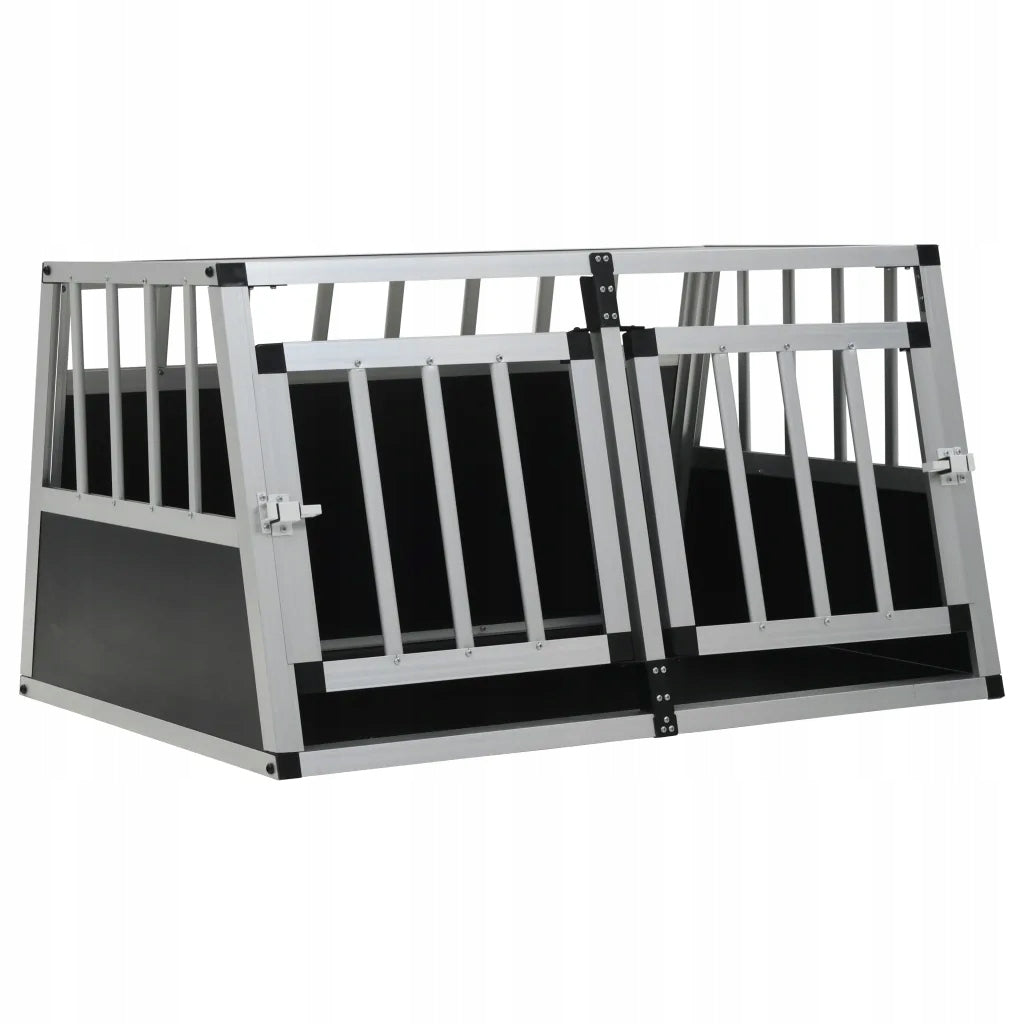 vidaXL Dog cage with double doors, 89 x 69 x 50 cm Kind cage
