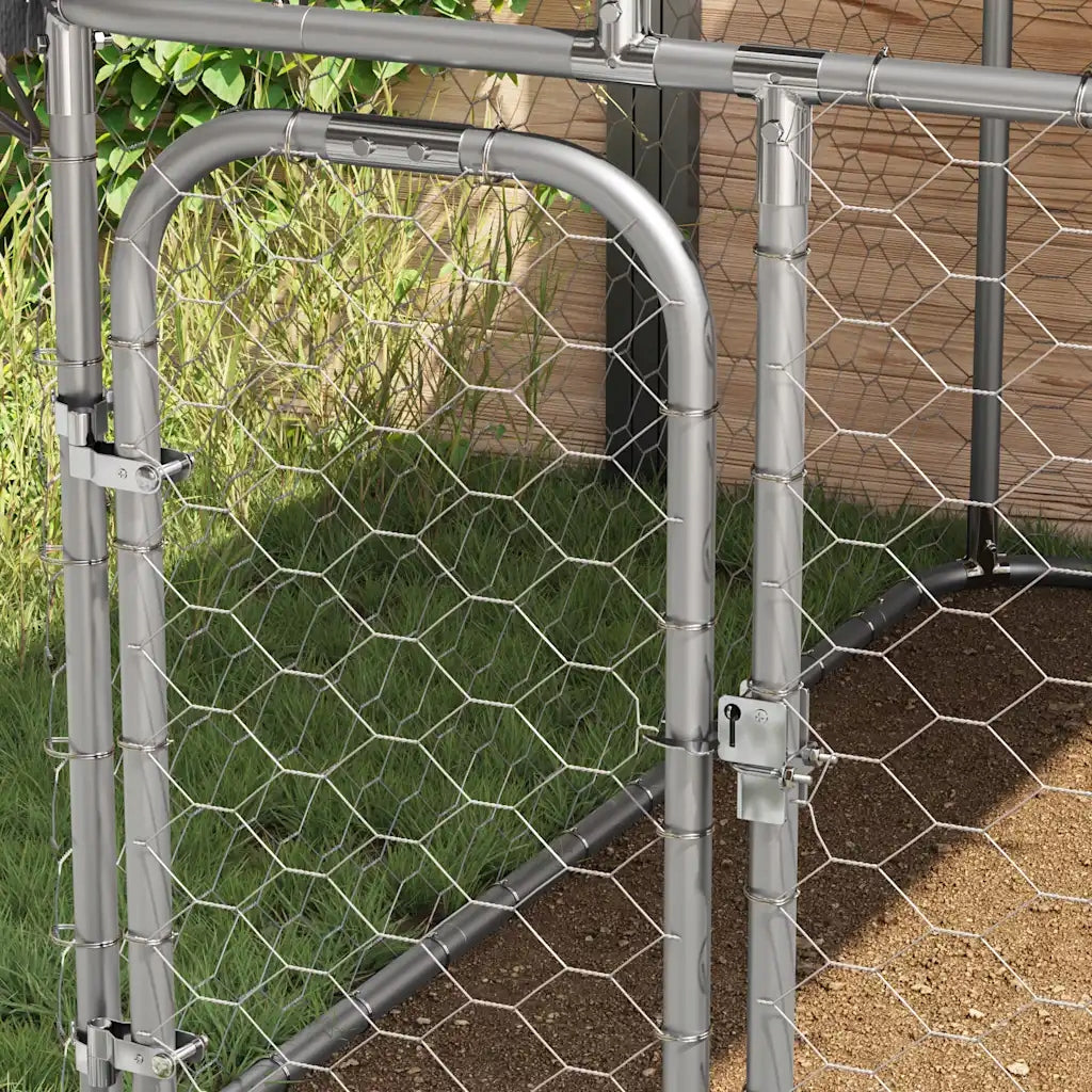 vidaXL Dog playpen with canopy, 300 x 300 x 150 cm Product weight with unit packaging 27.85 kg