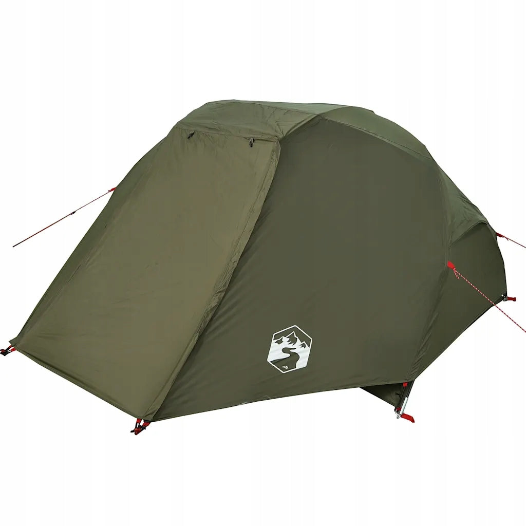 vidaXL Fishing tent, 3-person, olive, waterproof Brand VidaXL