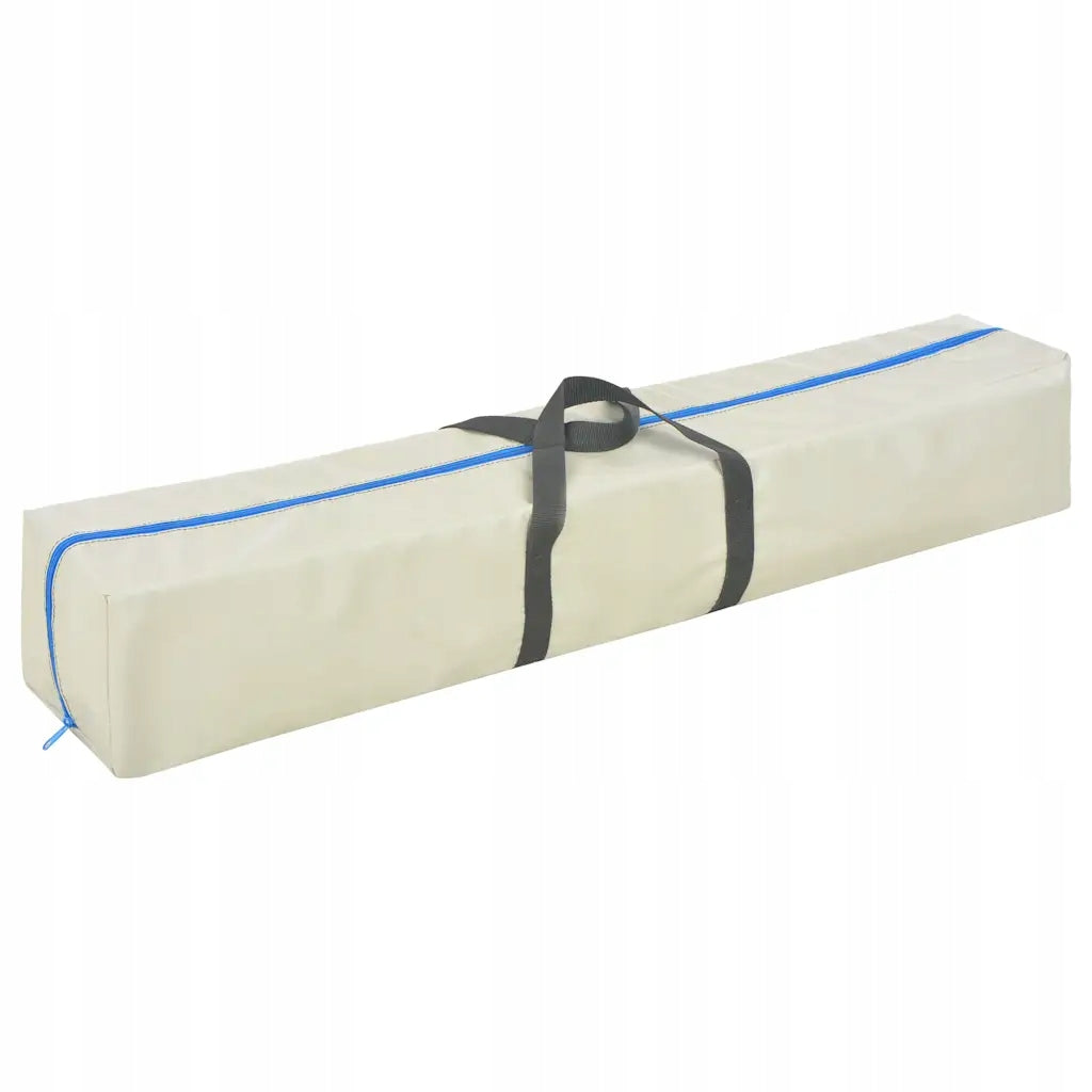 vidaXL Gymnastic mat with pump, 300x100x10 cm, PVC, blue