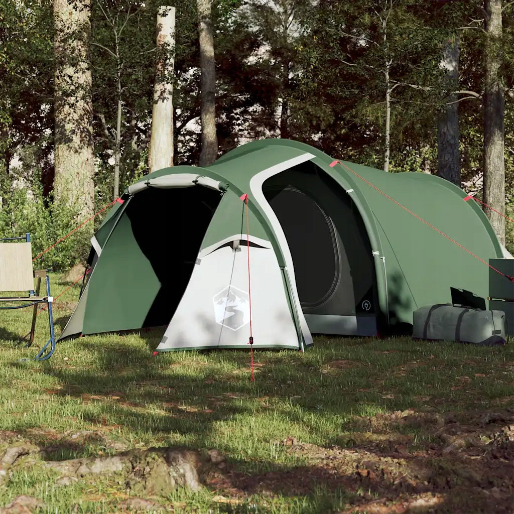 vidaXL Hiking tent, 2-person, tunnel, green, waterproof Brand VidaXL
