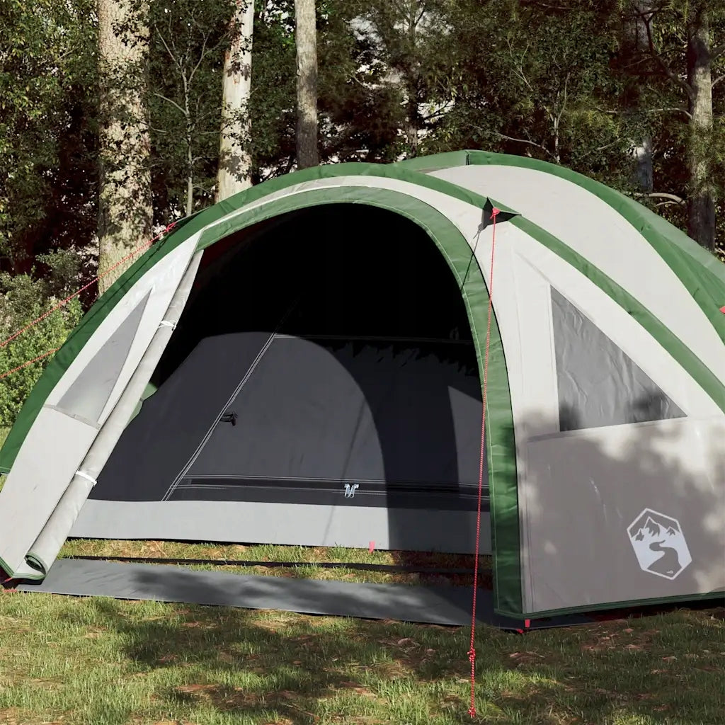 vidaXL Hiking tent, 4-person, dome, green, waterproof