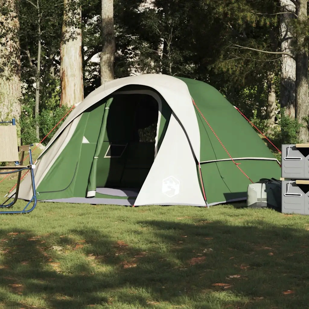 vidaXL Hiking tent, 4-person, green, waterproof Manufacturer code 4009558