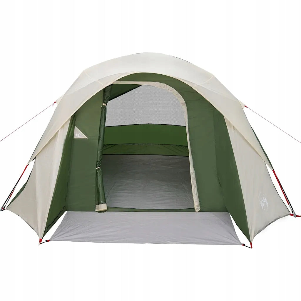 vidaXL Hiking tent, 4-person, green, waterproof Weight 3.65 kg