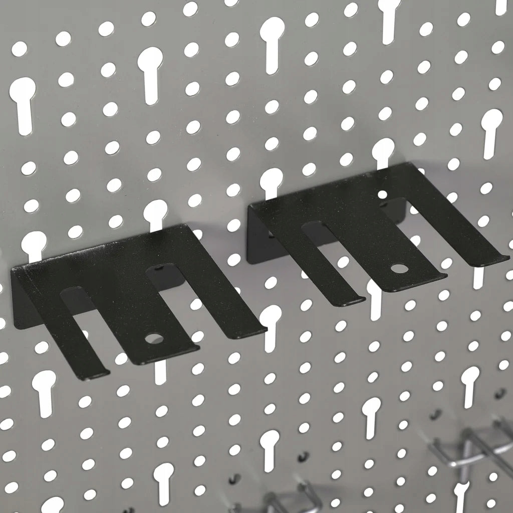 vidaXL Perforated Wall Plates, 3 Pack, 40x58 cm, Steel Product width 40 cm