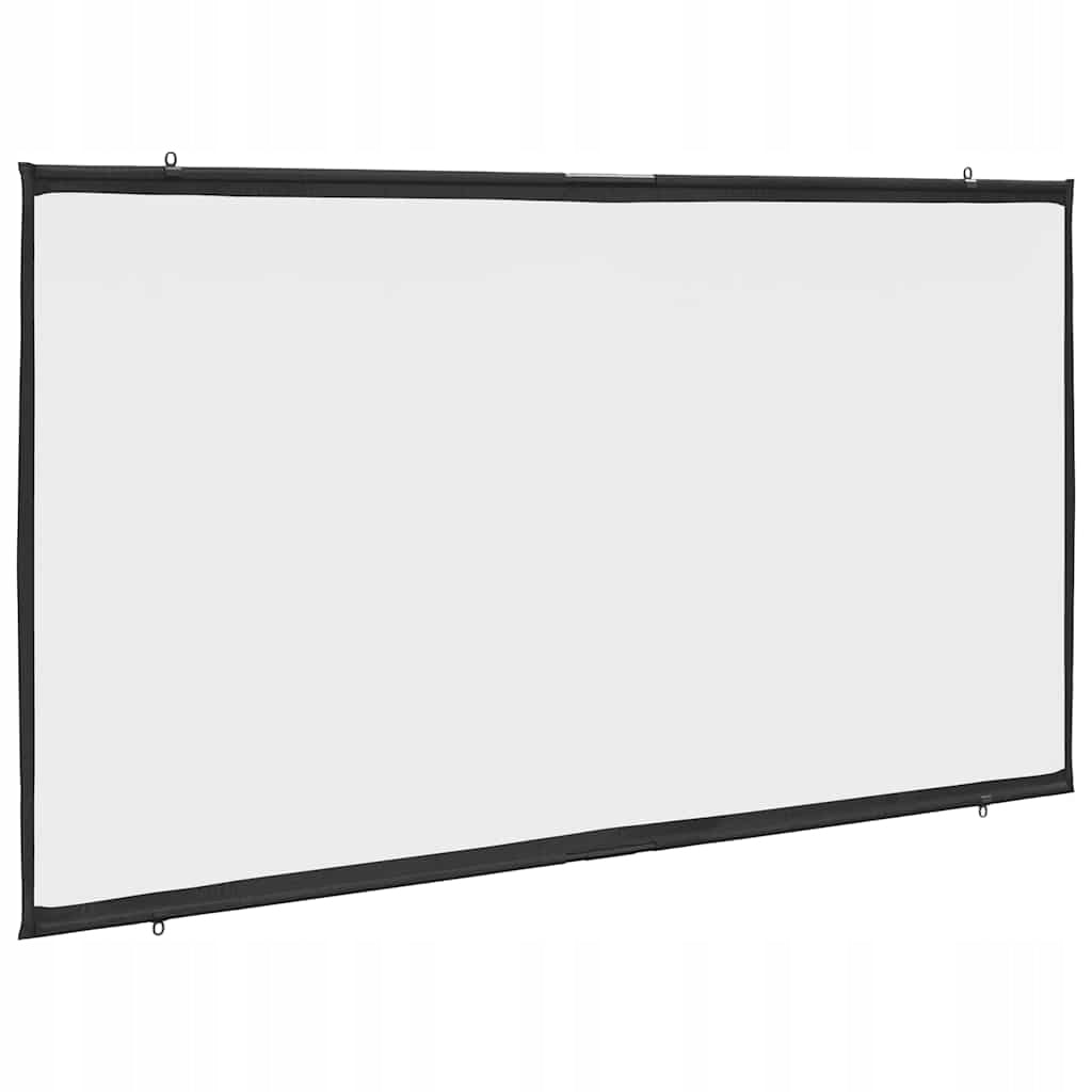 vidaXL Projection screen for wall hanging, 100 inches, 16:9