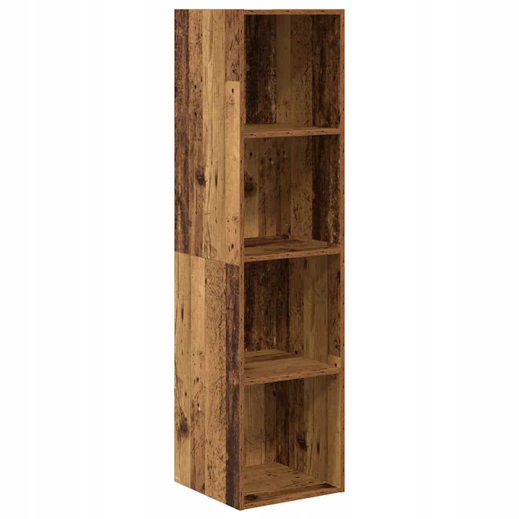 vidaXL TV Cabinet Set 3 pcs Old Wood Material Unfolded width 37 cm