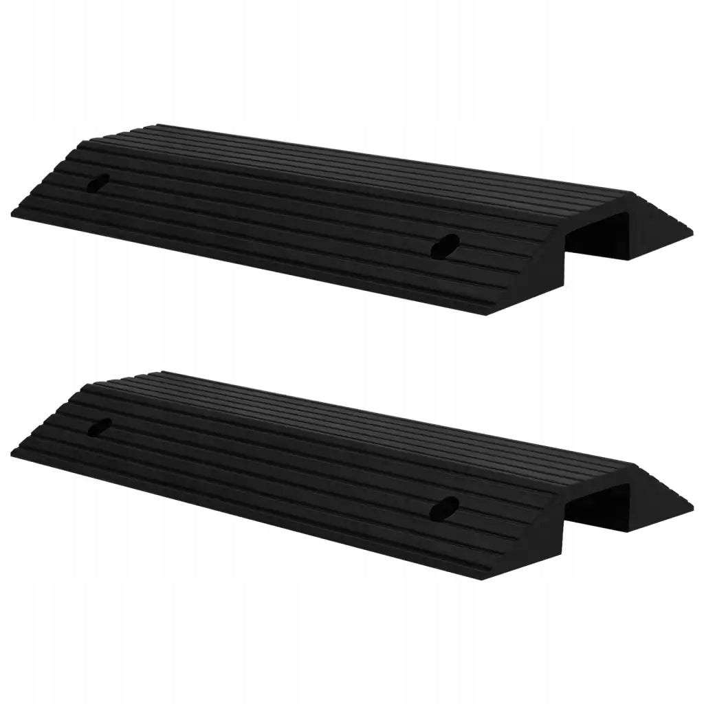 vidaXL Threshold bridges, 2 pcs, 80x40x8 cm, rubber Brand VidaXL