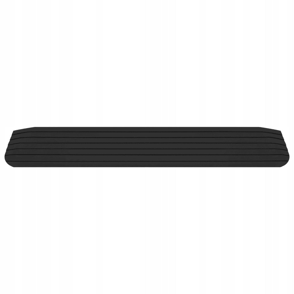 vidaXL Threshold ramp, 110x21x2,5 cm, rubber Product weight with unit packaging 5.23 kg