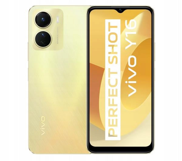 vivo Y16 4/128Gb Drizzling Gold 6.51" DUAL smartphone