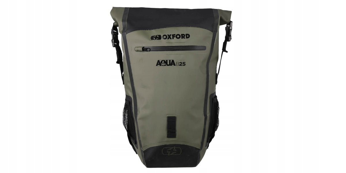 vodotěsný batoh Aqua B-25, OXFORD (khaki/černý, objem 25 l) OL406