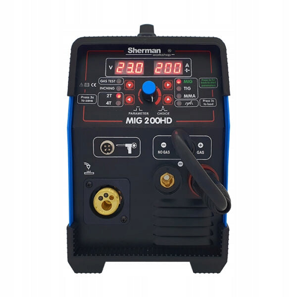 welding machine Sherman MIGOMAT SYNERGY SHERMAN 200HD set 3 Brand Sherman