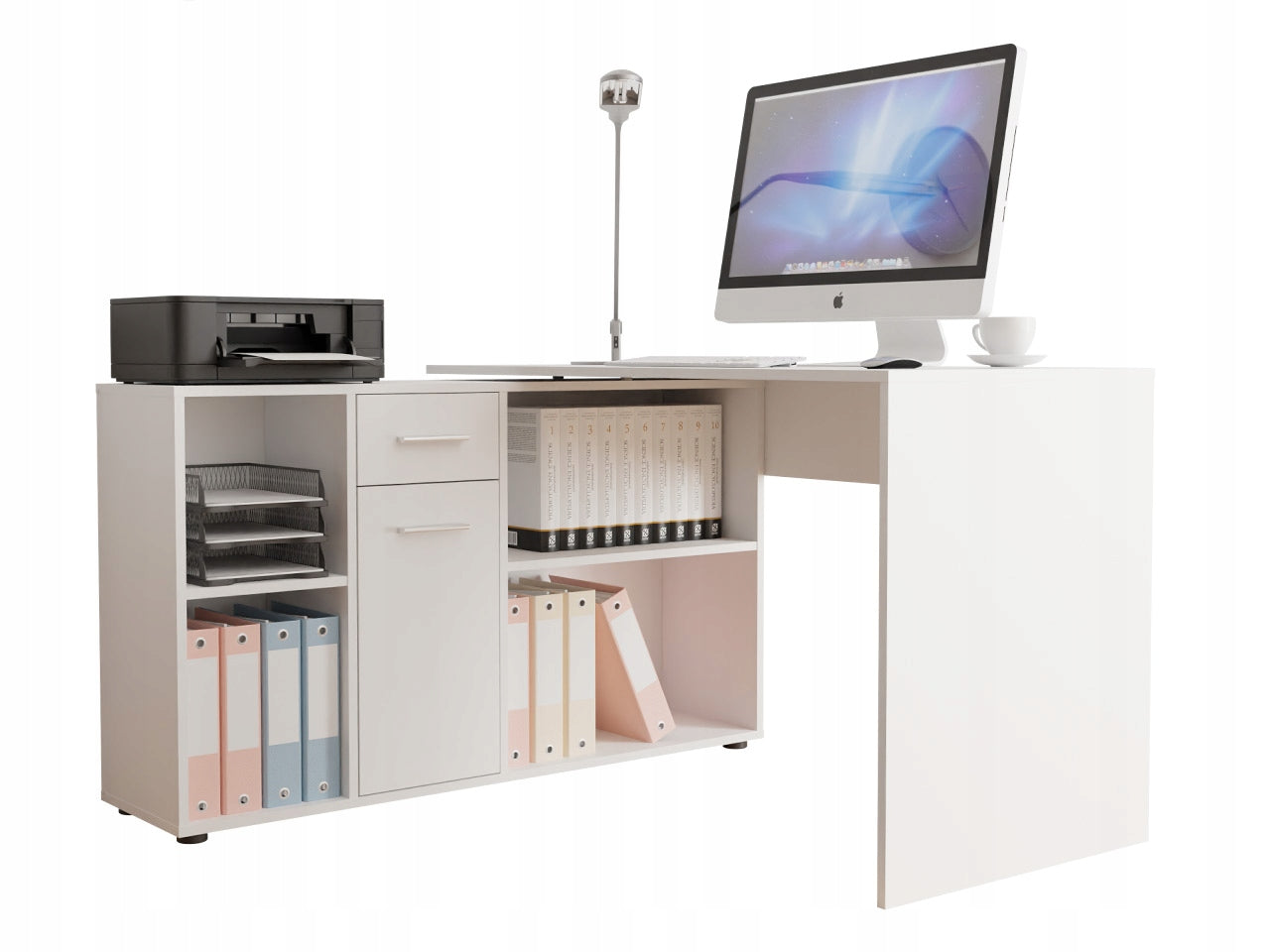 white Modern ARMANDO desk for learning EAN (GTIN) 5902928166798