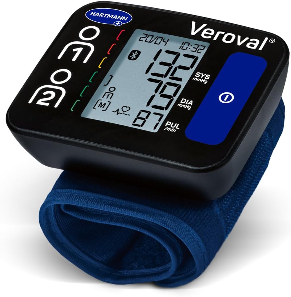 wrist blood pressure monitor Veroval compact+ Bluetooth, LCD APPLICATION Medical device yes