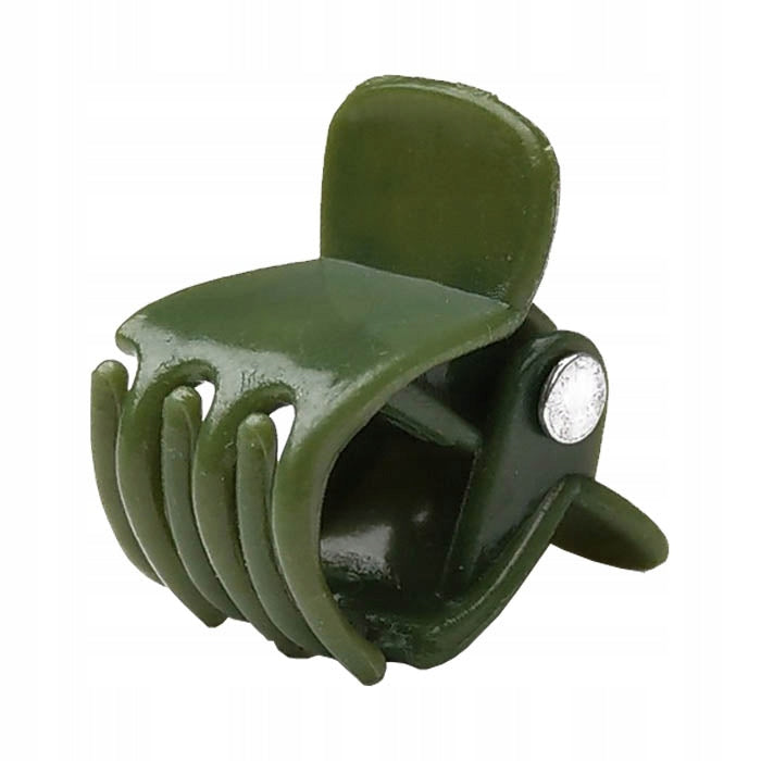 x10 CLIP CLASP CLIPS FASTENING PLANT SUPPORTS AND STEMS ORCHID Color green