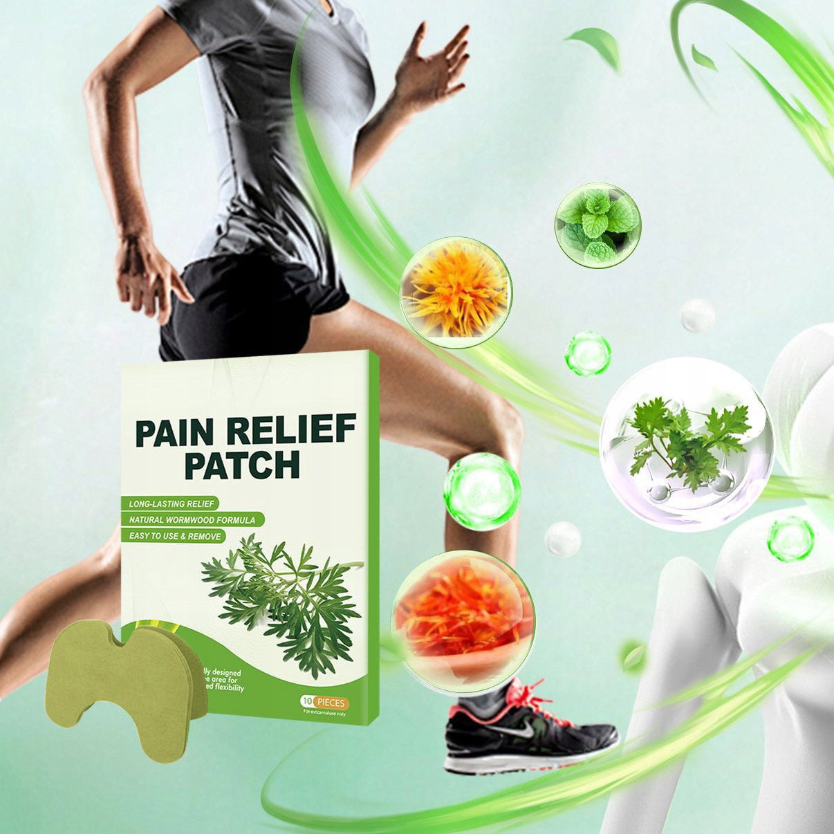 x100 RHEUMATOLOGICAL WARMING PATCHES FOR KNEE PAIN JOINTS MUSCLES Packaging status original