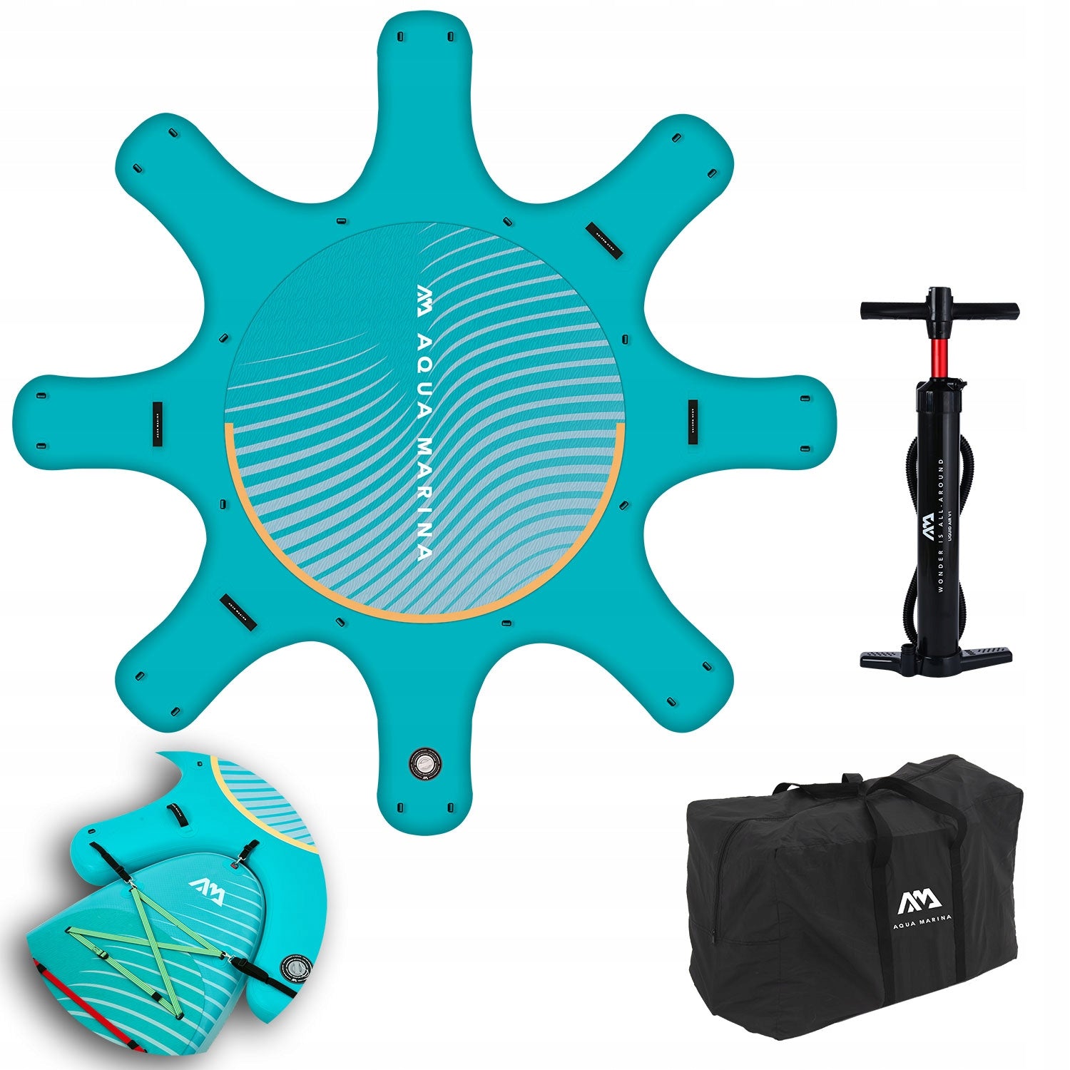 základna AQUA MARINA Yoga Dock 9'6'' SUMMER VACATION One Size: One Size