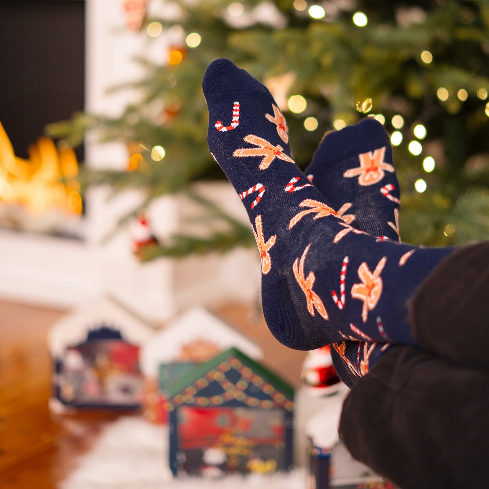 Kojinės moterims Soxo Merry Christmas A'4, 4 poros